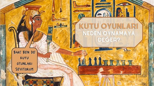 Kraliçe Nefertari Senet oyunu oynuyor