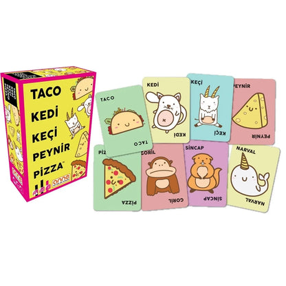 Taco Kedi Keçi Peynir Pizza